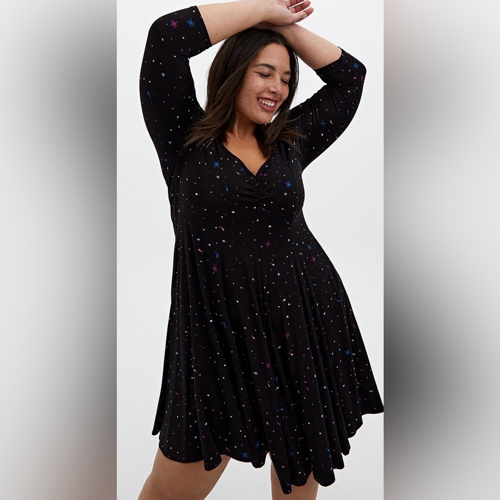 Torrid Super Soft Knit Skater Dress Size 1